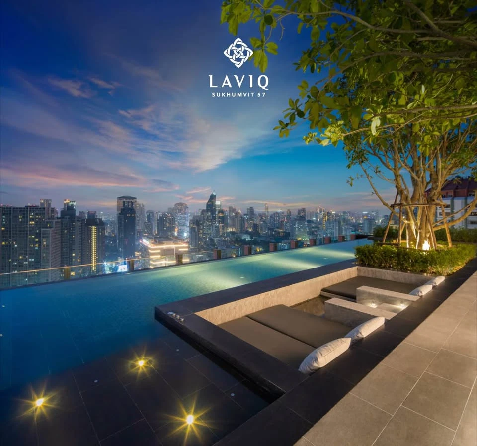 ขาย Laviq Sukhumvit 57 ห้องชั้นสูงมาก ได้วิวเมืองบรรยากาศดีสุดๆ พร้อมเฟอร์ฯจัดเต็ม ห้ามพลาด