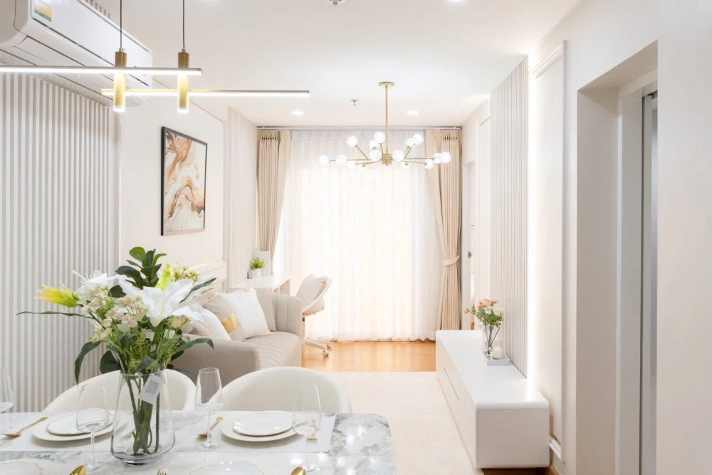 ขาย LE RICH RAMA 3 ห้องกว้างขวางอยู่สบาย ชั้นไม่สูงมาก เฟอร์พร้อมน่าอยู่ จองเลย