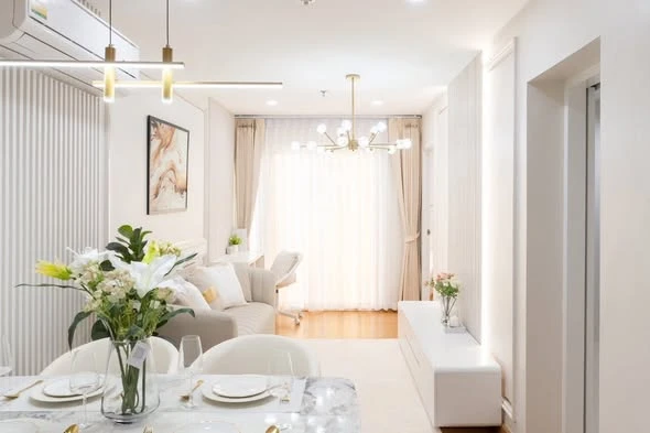 ขาย LE RICH RAMA 3 ห้องกว้างขวางอยู่สบาย ชั้นไม่สูงมาก เฟอร์พร้อมน่าอยู่ จองเลย