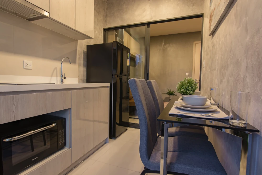 ขาย LIFE สุขุมวิท 48 พร้อม เฟอร์นิเจอร์ built it ทั้งห้อง ตกแต่งสไตล์ Loft และเครื่องใช้ไฟฟ้าครบชุด สนใจจองเลย