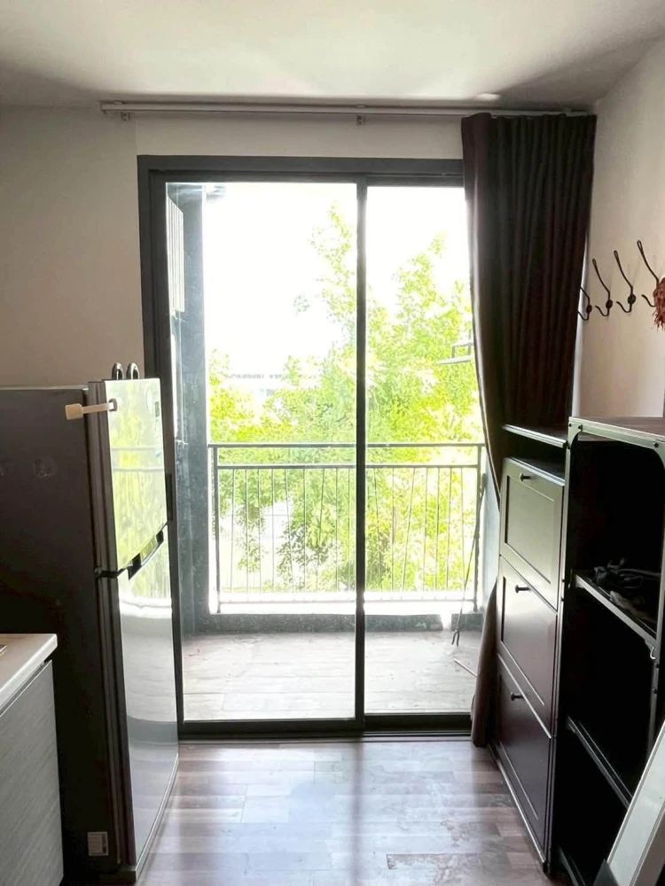 ขาย Living Nest Ramkhamhaeng  ระเบียงหันทางทิศเหนือ  วิวคลอง บรรยากาศเงียบสงบ ตกแต่งครบ พร้อมเข้าอยู่ได้เลย