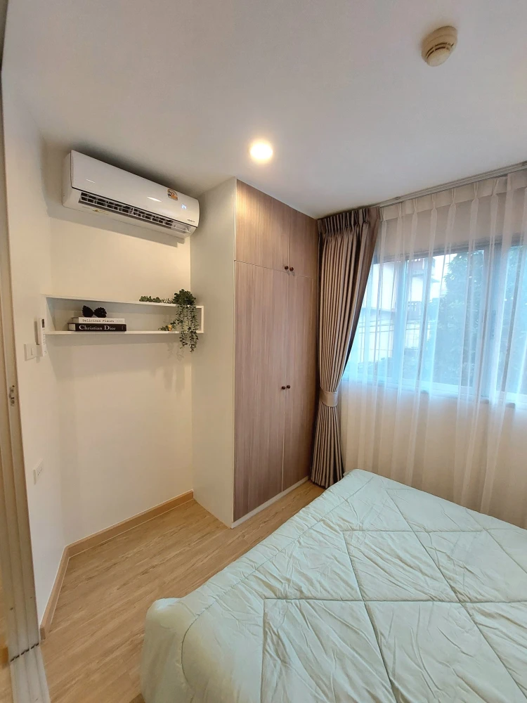 ขาย Lumpini Condotown Nida-Serithai 2 ห้องทิศเหนือ ตกแต่งสไตล์มินิมอลน่าอยู่ รีบจองเลยตอนนี้
