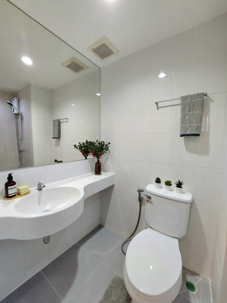 ขาย Lumpini Condotown Nida-Serithai 2 ห้องทิศเหนือ ตกแต่งสไตล์มินิมอลน่าอยู่ รีบจองเลยตอนนี้