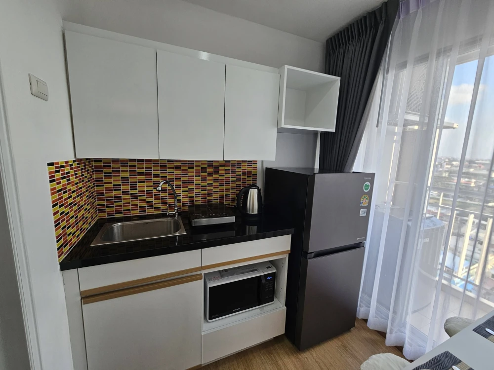 ขาย Lumpini Condotown North Pattaya Sukhumvit ห้องแต่งสวยคุมโทนสุดปัง เฟอร์นิเจอร์ครบ จองเลย