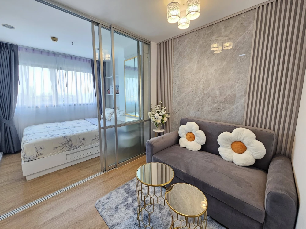 ขาย Lumpini Condotown North Pattaya Sukhumvit ห้องแต่งสวยคุมโทนสุดปัง เฟอร์นิเจอร์ครบ จองเลย