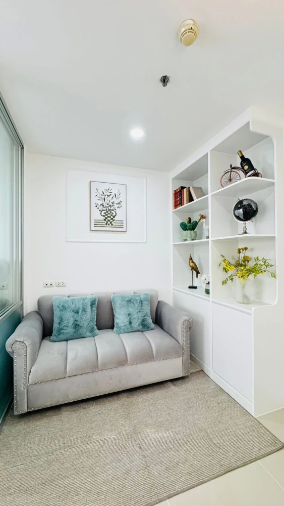 ขาย Lumpini Condotown North Pattaya Sukhumvit ห้องแต่งสวย เฟอร์นิเจอร์บิ้วอินอย่างดี จองเลย