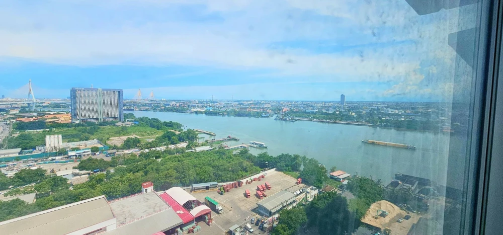 ขาย Lumpini Park Riverside - Rama 3 ห้องชั้น 24 ในทำเลดี วิวแม่น้ำสวย ไม่บล็อค จองเลย