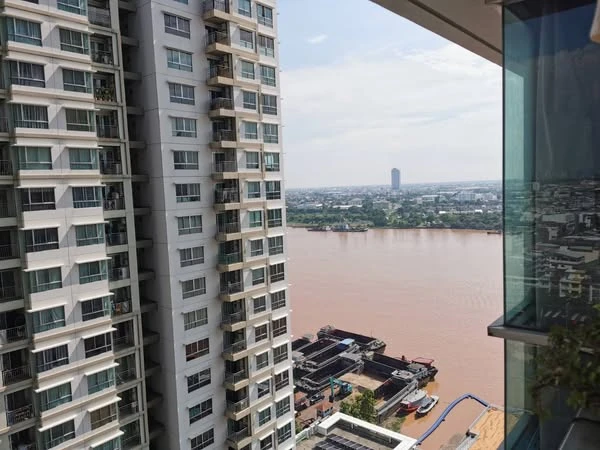 ขาย Lumpini Park Riverside - Rama 3 ห้องเปล่า น่าอยู่ ชั้นสูง วิวเเม่น้ำเจ้าพระยา จองเลย ก่อนพลาด
