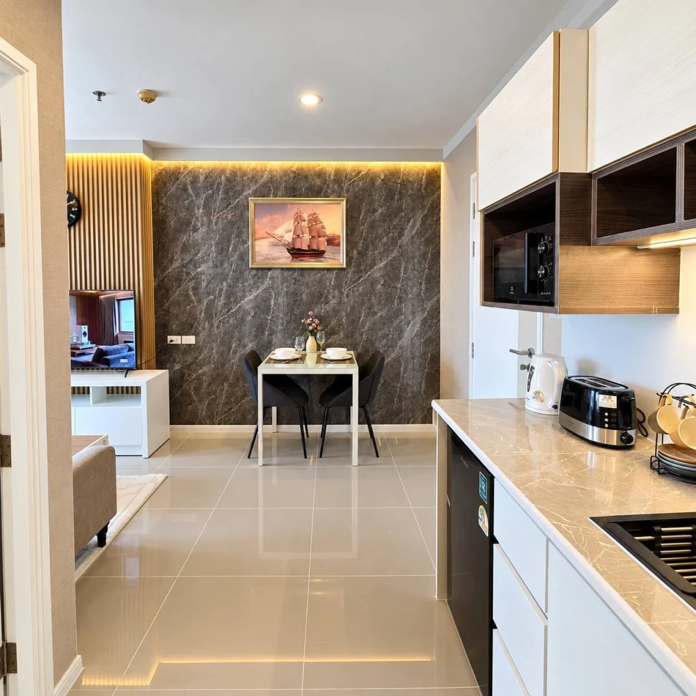 ขาย Lumpini Parkbeach Jomtien ห้องแต่งสวยสไตล์มินิมอล บิวท์อินเฟอร์นิเจอร์อย่างดี ห้ามพลาด