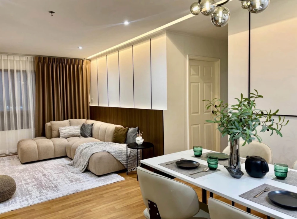 ขาย  Lumpini Place Rama 3 - Riverview ห้องน่าอยู่ เฟอร์ + เครื่องใช้ไฟฟ้าพร้อม จองเลย