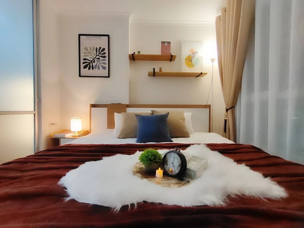 ขาย Lumpini Place Rama 4–Kluaynamthai ห้องน่าอยู่ ตกแต่งคุมโทน เฟอร์ครบครัน หิ้วกระเป๋าเข้าอยู่ได้เลยจ้า