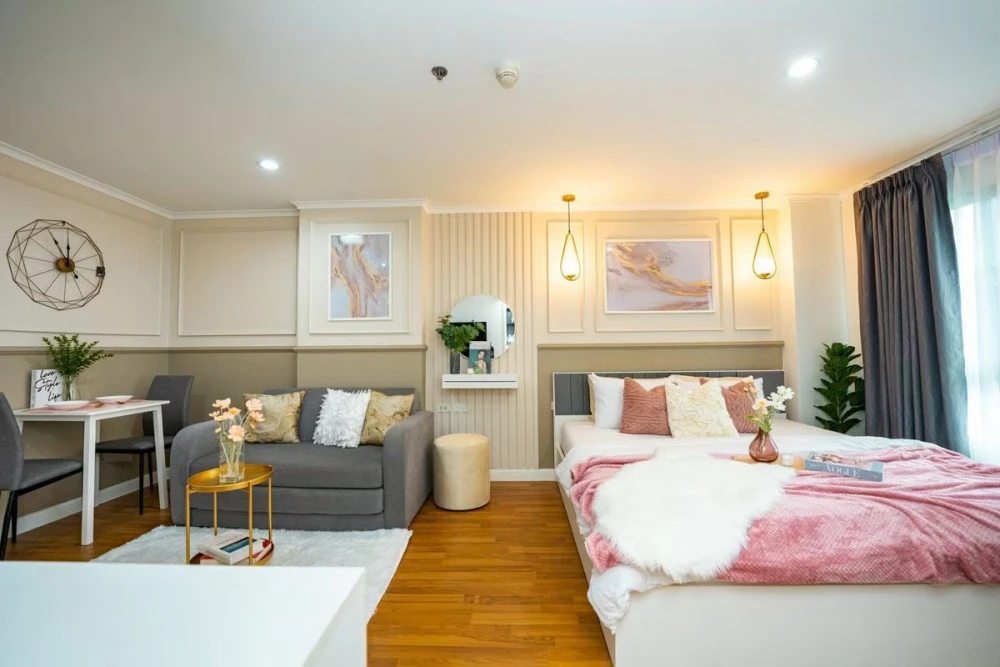 ขาย Lumpini Place Rama VIII ชั้น 1 วิวสวน ห้องสวย ตกแต่งจัดเต็ม พร้อมอยู่ จองเลย