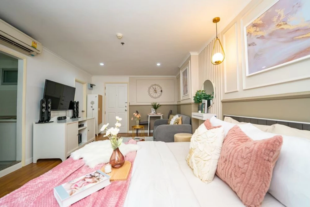 ขาย Lumpini Place Rama VIII ชั้น 1 วิวสวน ห้องสวย ตกแต่งจัดเต็ม พร้อมอยู่ จองเลย