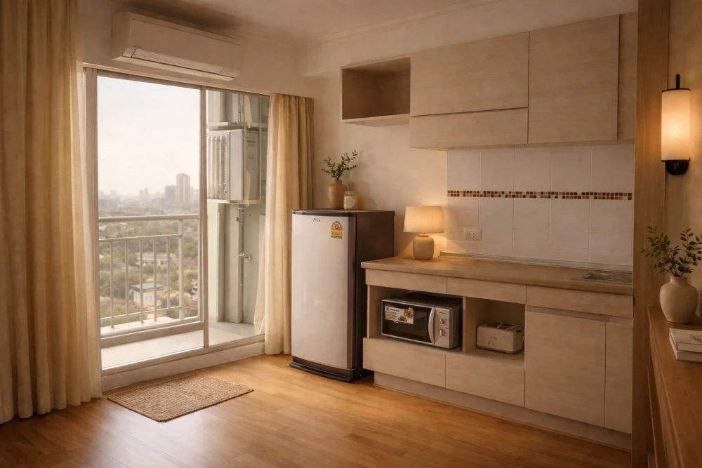 ขาย Lumpini Place Ratchayothin ห้องสตูดิโอ แต่งสวยสไตล์มูจิ เฟอร์นิเจอร์ครบ ไม่จองไม่ได้แล้ว