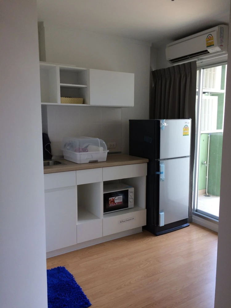 ขาย Lumpini Place Srinakarin-Huamak Station ชั้น 7 ห้องกั้น แต่งครบ พร้อมอยู่ จองเลย