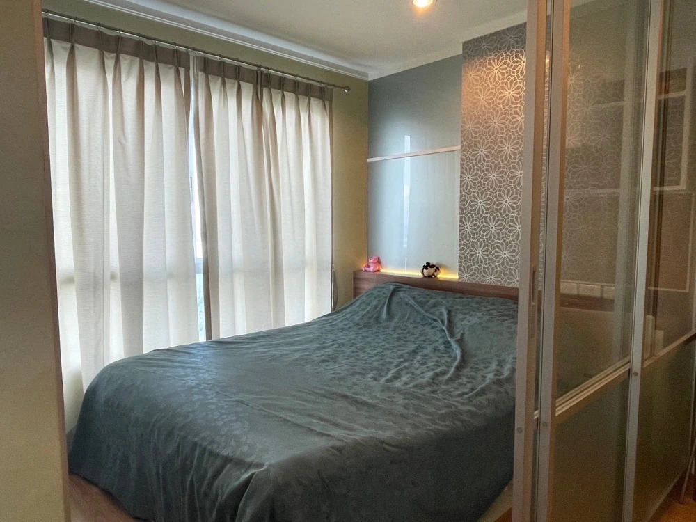 ขาย Lumpini Ville Chaengwatthana Pakkret ห้องน่าอยู่ เฟอร์ครบครัน ติดวอลเปเปอร์ลายสวย ห้ามพลาด