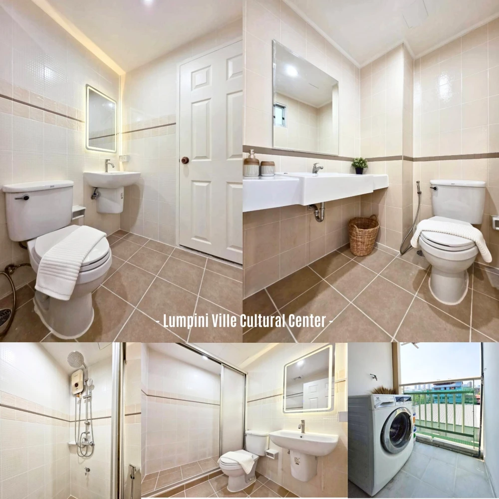 ขาย Lumpini Ville Cultural Center ห้องสวยพร้อมอยู่ 2 นอน ตึกหน้าสุด! วิวดีเปิดโล่ง ฝั่ง 7/11 ไม่มีเสียงรบกวน จองเลย