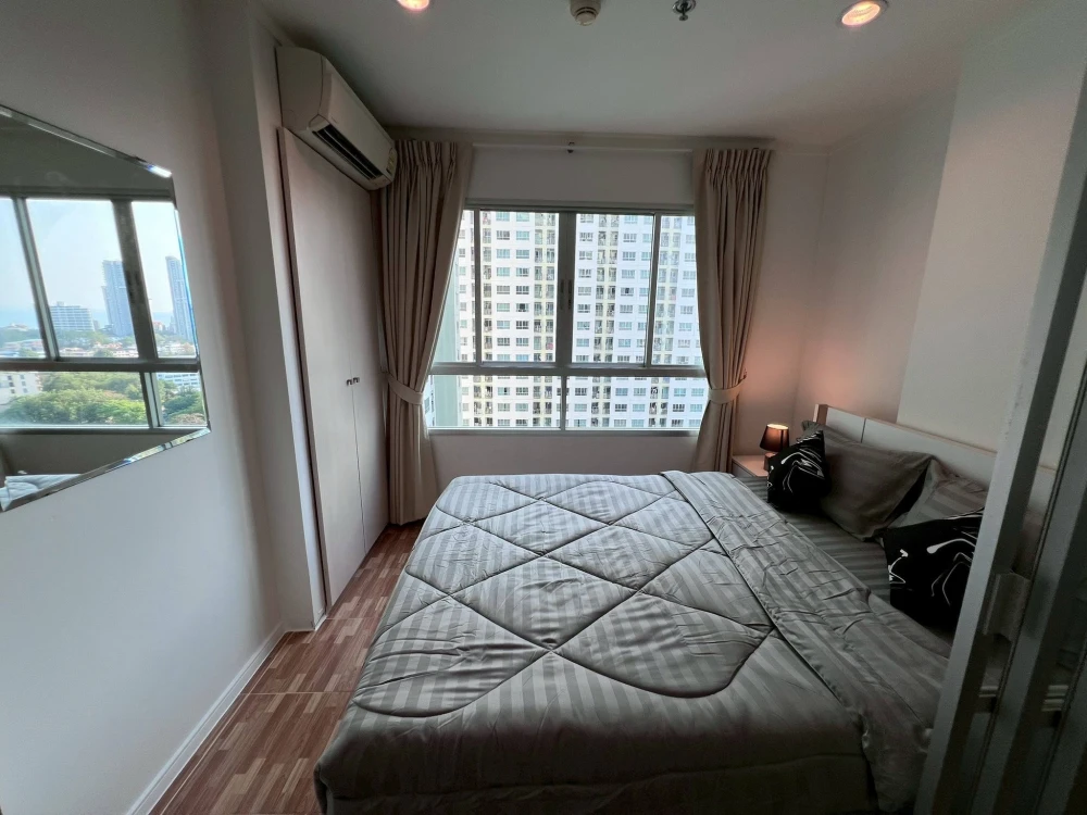 ขาย Lumpini Ville Naklua - Wongamat ห้องน่าอยู่ มาพร้อมเฟอร์นิเจอร์ครบครัน หิ้วกระเป๋าเข้าอยู่ได้เลยจ้า