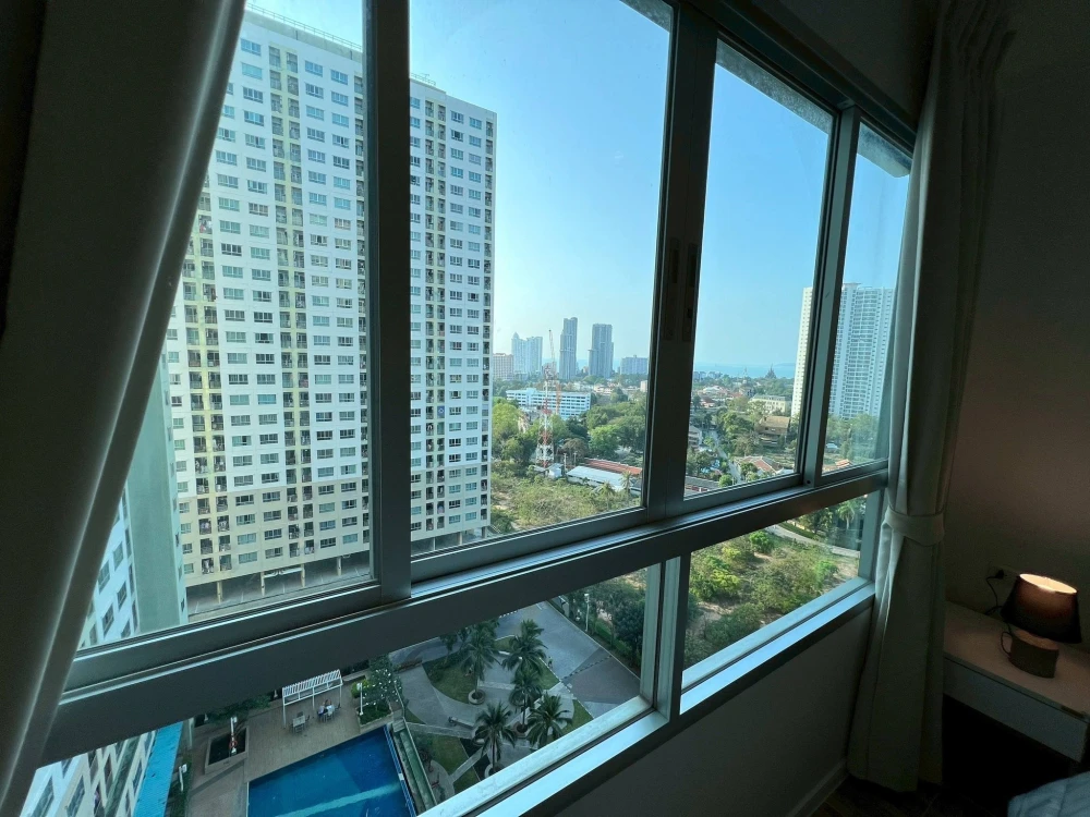 ขาย Lumpini Ville Naklua - Wongamat ห้องน่าอยู่ มาพร้อมเฟอร์นิเจอร์ครบครัน หิ้วกระเป๋าเข้าอยู่ได้เลยจ้า