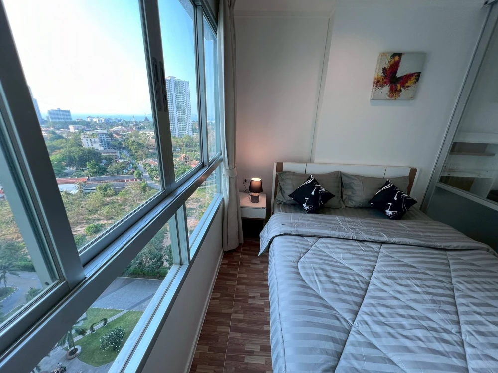 ขาย Lumpini Ville Naklua - Wongamat ห้องน่าอยู่ มาพร้อมเฟอร์นิเจอร์ครบครัน หิ้วกระเป๋าเข้าอยู่ได้เลยจ้า