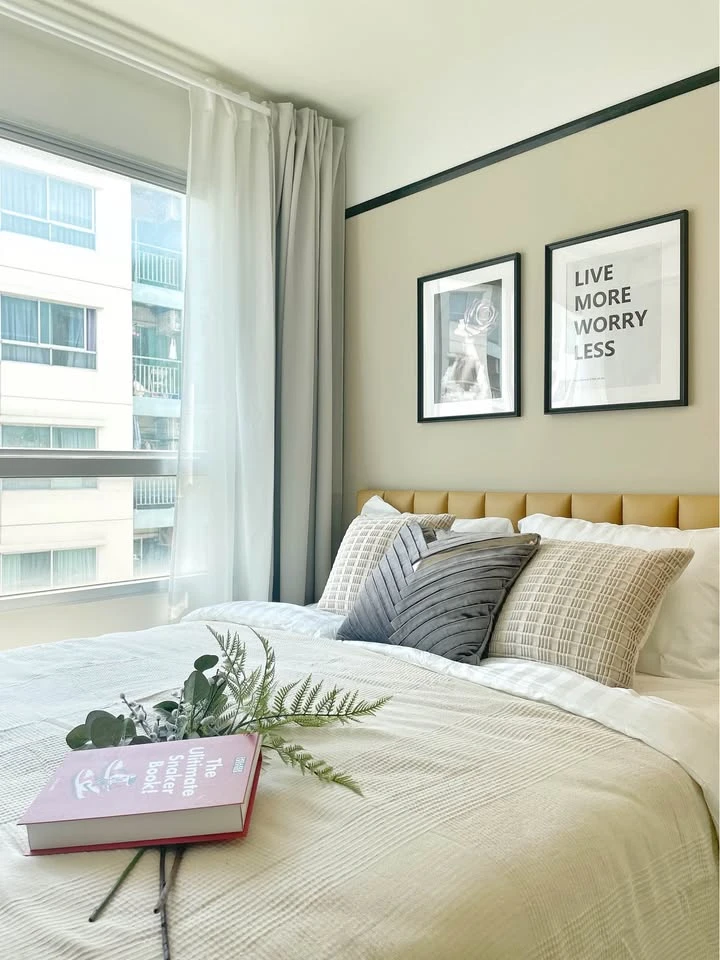 ขาย Lumpini Ville On Nut–Phatthanakan ห้องแต่งสวยคุมโทน มาพร้อมเฟอร์นิเจอร์ครบครัน ดีแบบนี้ห้ามพลาด