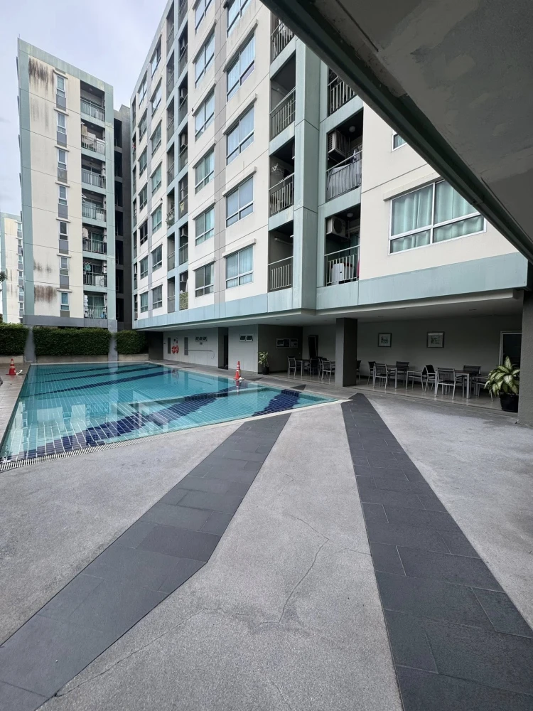 ขาย Lumpini Ville OnNut - Ladkrabang ห้องอยู่ฝั่งหัวมุมอากาศถ่ายเทสะดวก คนไม่พลุกพล่าน เหมาะกับการพักผ่อนเวอร์ จองเลย