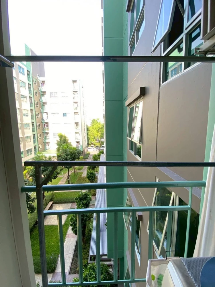 ขาย Lumpini ville onnut 46 ห้องชั้น 4 ติดวอลเปเปอร์อย่างดี วิวสวน ห้ามพลาด