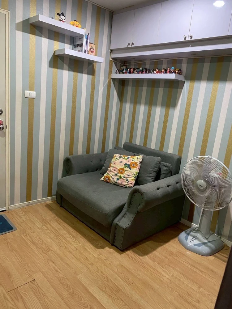 ขาย Lumpini ville onnut 46 ห้องชั้น 4 ติดวอลเปเปอร์อย่างดี วิวสวน ห้ามพลาด