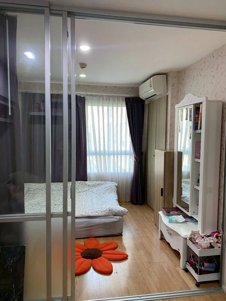 ขาย Lumpini ville onnut 46 ห้องชั้น 4 ติดวอลเปเปอร์อย่างดี วิวสวน ห้ามพลาด