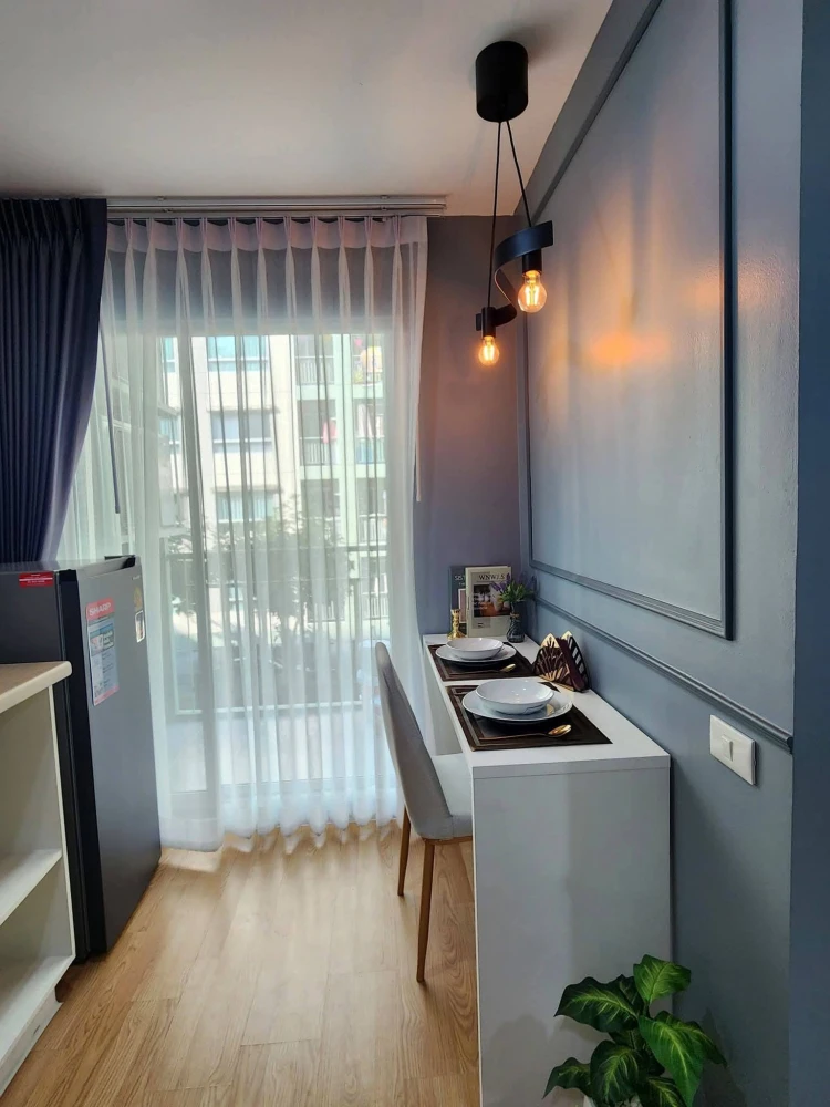 ขาย Lumpini ville onnut 46 1 ห้องนอน 1 ห้องน้ำ แต่งคุมโทน มาพร้อมเฟอร์ครบครัน ห้ามพลาด