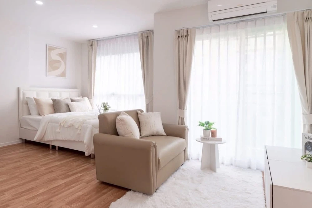 ขาย Lumpini Ville Pranangklao-Riverview ห้องน่าอยู่ เฟอร์ครบ + เครื่องใช้ไฟฟ้าพร้อม จองเลย