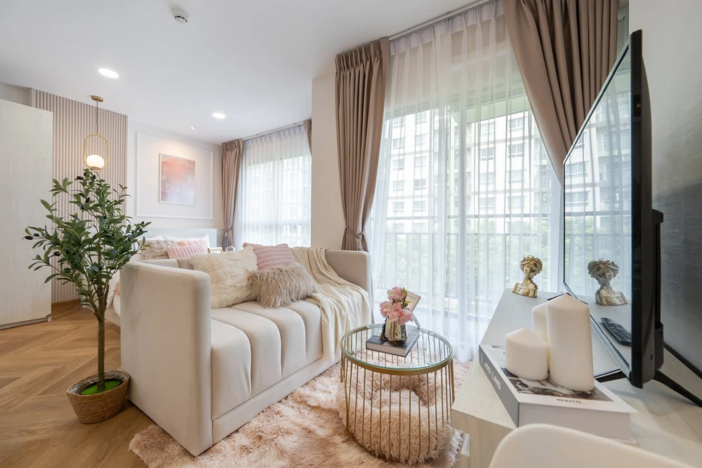 ขาย Lumpini Ville Pranangklao-Riverview ห้องแต่งสวยสุดปัง มาพร้อมเฟอร์นิเจอร์และเครื่องใช้ไฟฟ้าครบครัน จองด่วน