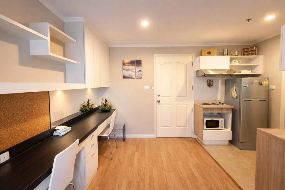 ขาย Lumpini Ville Ratburana-Riverview ห้องแต่งสวยคุมโทน บิ้วอินเฟอร์นิเจอร์อย่างดี จองเลย