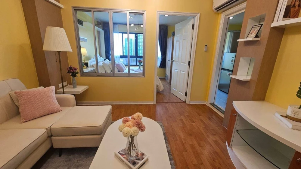 ขาย Lumpini Ville Sukhumvit 77 1 ห้องนอน 1 ห้องน้ำ แต่งครบ ห้องสวยคุมโทน จองเลยตอนนี้