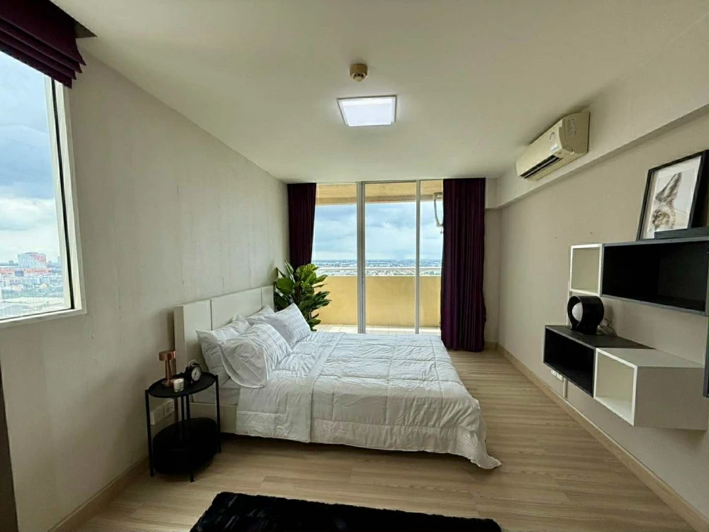 ขาย!! M-Society Condominium  คอนโดใจกลางเมืองทองธานี ชั้น 28 วิวทะเลสาบ