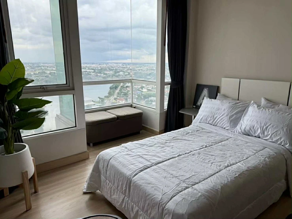 ขาย!! M-Society Condominium  คอนโดใจกลางเมืองทองธานี ชั้น 28 วิวทะเลสาบ