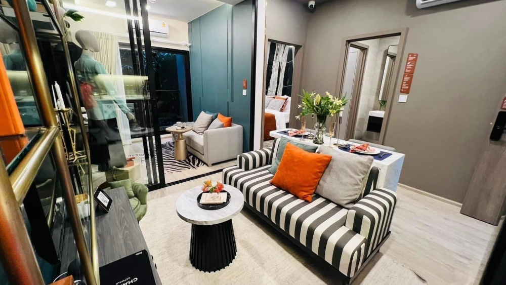 ขาย Metris District Ladprao ห้องชั้นสูง พร้อมอยู่ เฟอร์พร้อม รีบจองเลย