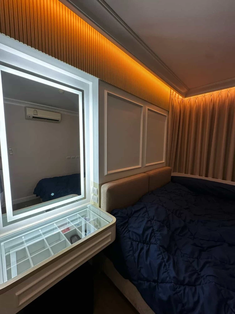 ขาย Metro Luxe Ratchada ห้องแต่งสวยคุมโทน บิ้วอินเฟอร์นิเจอร์อย่างดี ห้ามพลาด