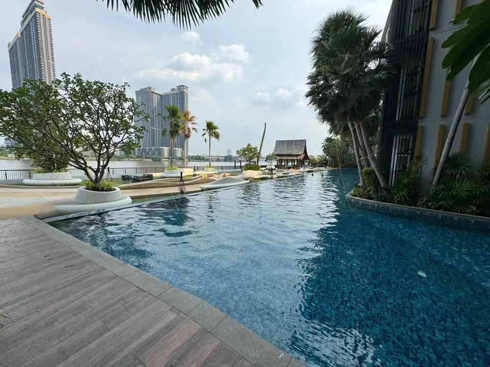 ขาย Metro Luxe Riverfront Rattanathibet ห้องพร้อมอยู่ เฟอร์พร้อม สิ่งอำนวยความสะดวกพร้อม จองเลย