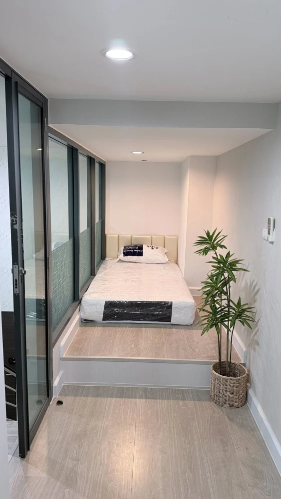 ขาย Metro Sky Prachachuen อาคาร A ชั้น 16 มี 2 ห้องนอน พื้นที่ใช้สอยเยอะมาก จองแล้วจะไม่ผิดหวัง