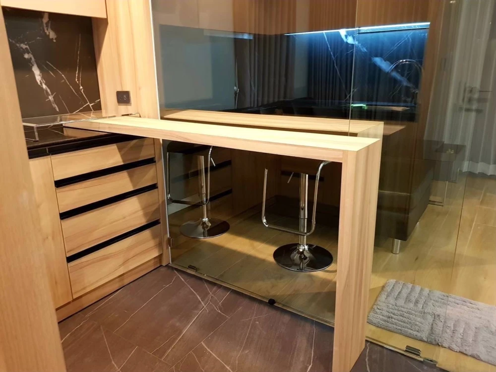 ขาย My Story Ladprao 71 1 ห้องนอน 1 ห้องน้ำ บิ้วอินหัวเตียงอย่างดี มาพร้อมเฟอร์ครบครัน จองเลย