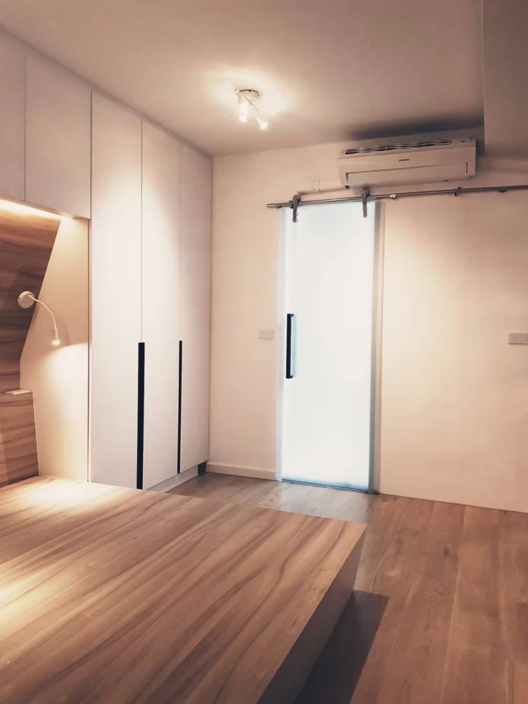 ขาย My Story Ladprao 71 1 ห้องนอน 1 ห้องน้ำ บิ้วอินหัวเตียงอย่างดี มาพร้อมเฟอร์ครบครัน จองเลย