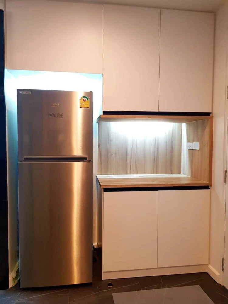 ขาย My Story Ladprao 71 1 ห้องนอน 1 ห้องน้ำ บิ้วอินหัวเตียงอย่างดี มาพร้อมเฟอร์ครบครัน จองเลย