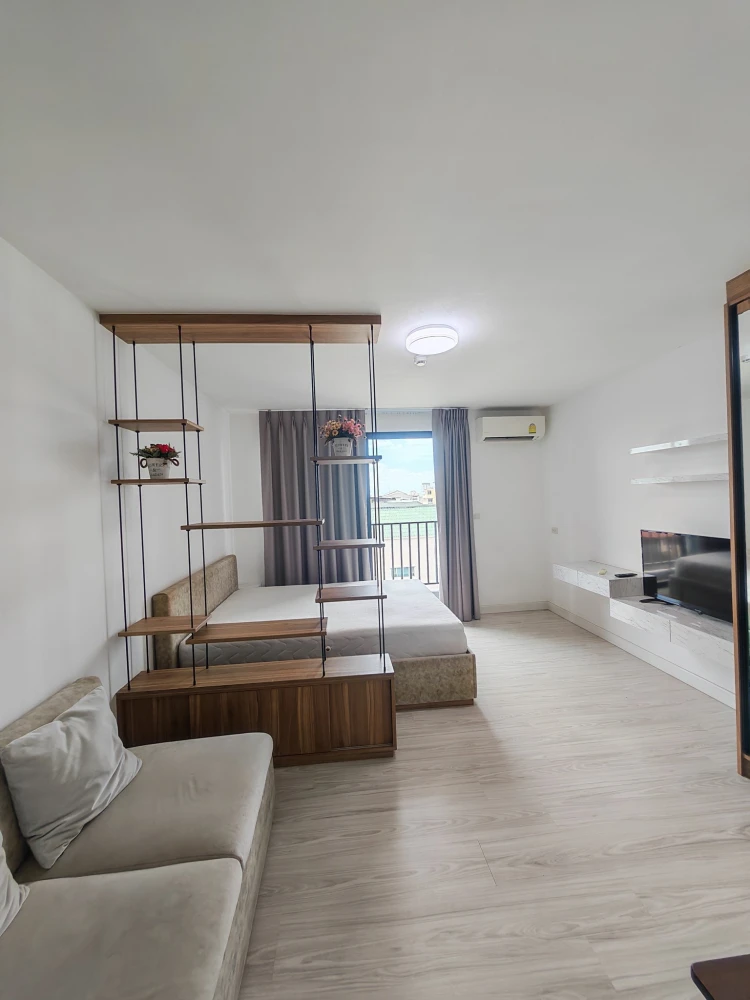 ขาย  Nawa Living Nawamintra 75 1 ห้องนอน 1 ห้องน้ำ ตกแต่งคุมโทน ทำเลดี สิ่งอำนวยความสะดวกครบครัน จองเลย
