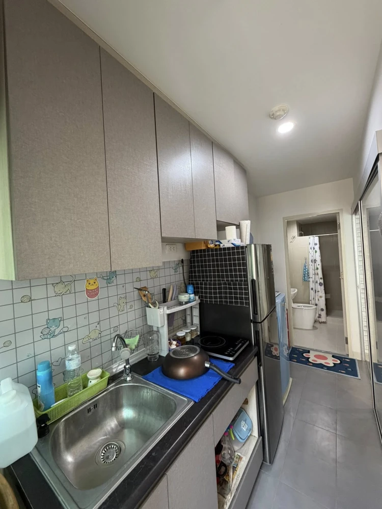 ขาย Niche id Sukhumvit 113 1 ห้องนอน 1 ห้องน้ำ เฟอร์และสิ่งอำนวยความสะดวกครบครัน หิ้วกระเป๋าเข้าอยู่ได้เลยจ้า