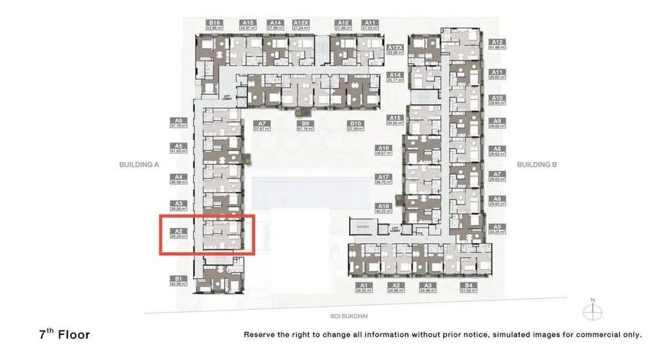 ขาย Noble Ambience Sukhumvit 42 1 ห้องนอน 1 ห้องน้ำ ตกแต่งคุมโทน มาพร้อมเฟอร์ครบครัน จองเลย