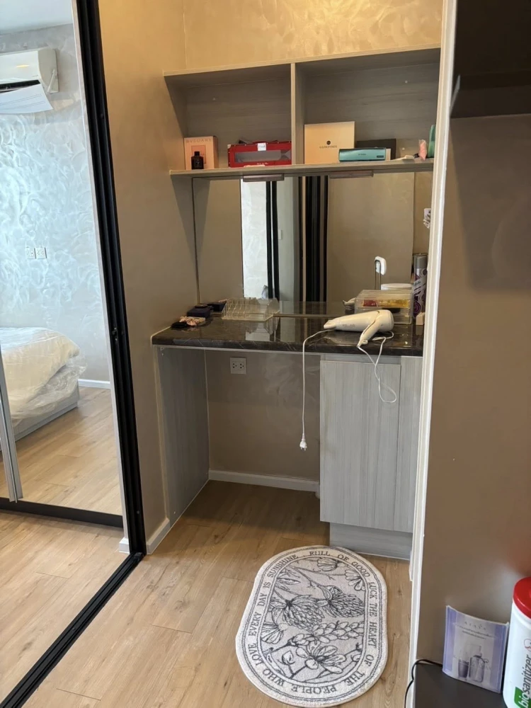 ขาย Notting Hill Leamchabang 1 ห้องนอน 1 ห้องน้ำ เฟอร์ครบครัน มองเห็นวิวเมืองสวยจากชั้นสูง จองเลย