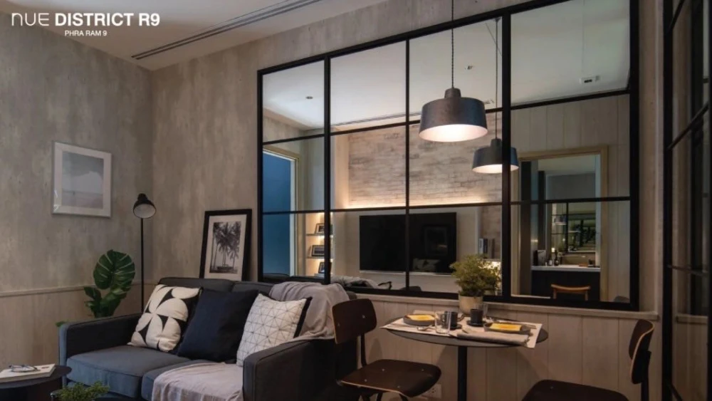 ขาย NUE District R9 ตำแหน่งห้อง วิวระเบียงหน้าตึก G ชั้น 28 สูงสุด อย่ามัวแต่มอง รีบจองเลย