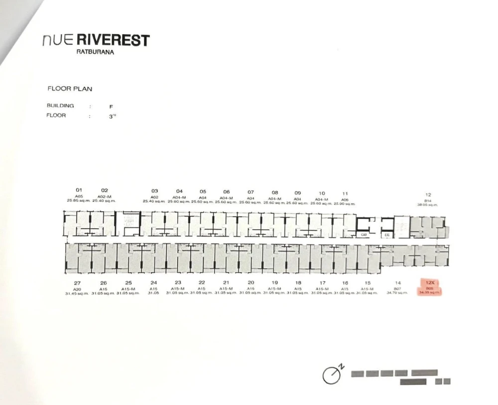 ขาย  Nue Riverest Ratburana ห้องน่าอยู่ เฟอร์พร้อม หิ้วกระเป๋ามาได้เลย++