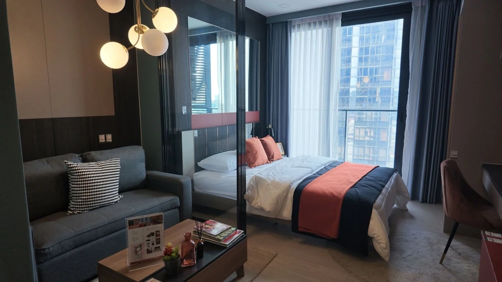 ขาย One 9 Five Asoke-Rama 9 ห้องสวย ตกแต่งอย่างดี ราคาสุดปัง รีบจับจองก่อนพลาด